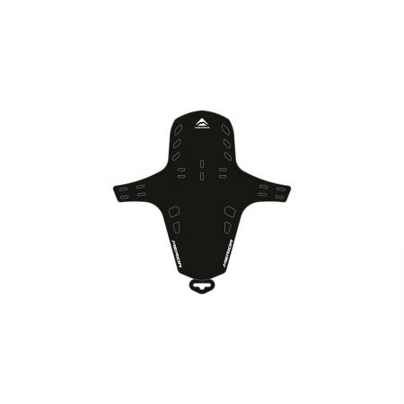 Guardabarros horquilla bicicleta negro