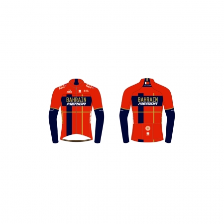 maillot ciclismo de Invierno Bahrain Merida