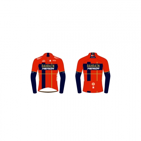 chaqueta ciclismo de Invierno Bahrain Merida